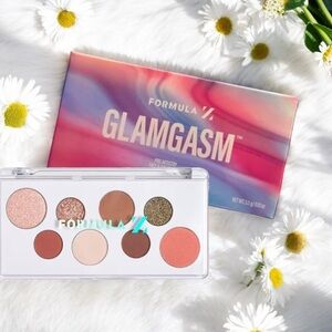 Formula Z Glamgasm Pro Artistry Face And Matte Metallic Eyeshadow Palette